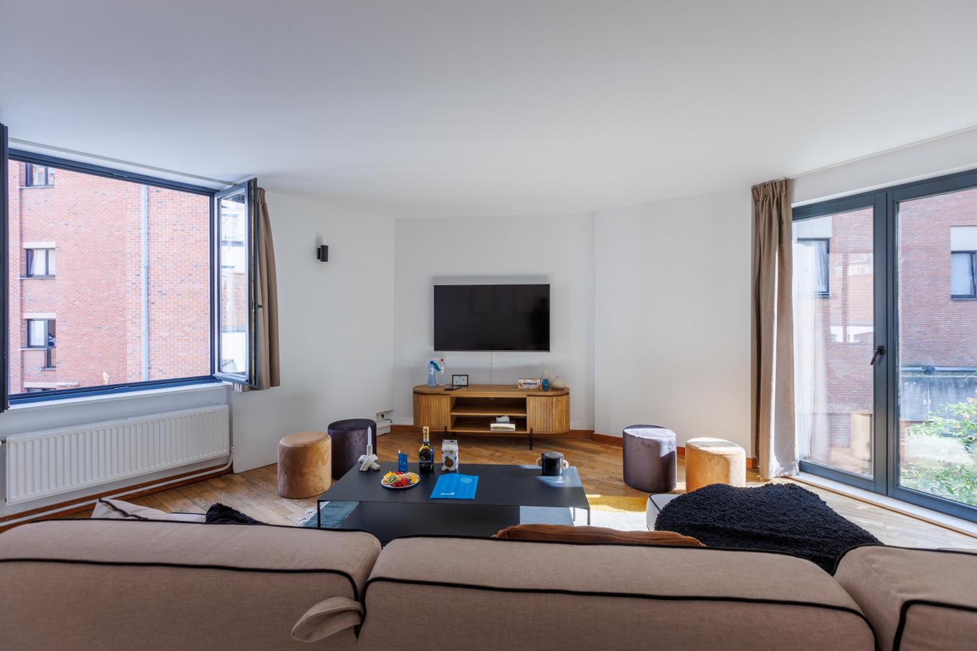 Apartmán Sweett - Rue Des Chartreux Brusel Exteriér fotografie