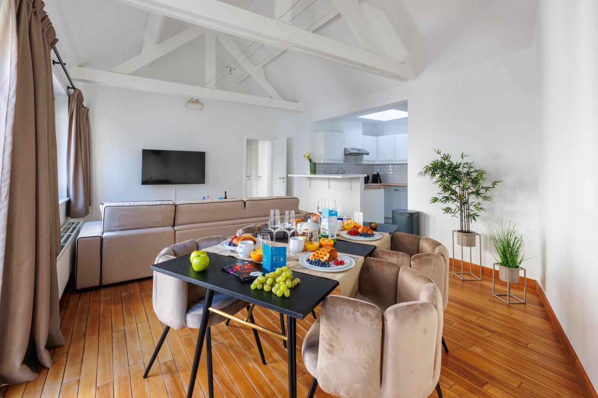 Apartmán Sweett - Rue Des Chartreux Brusel Exteriér fotografie