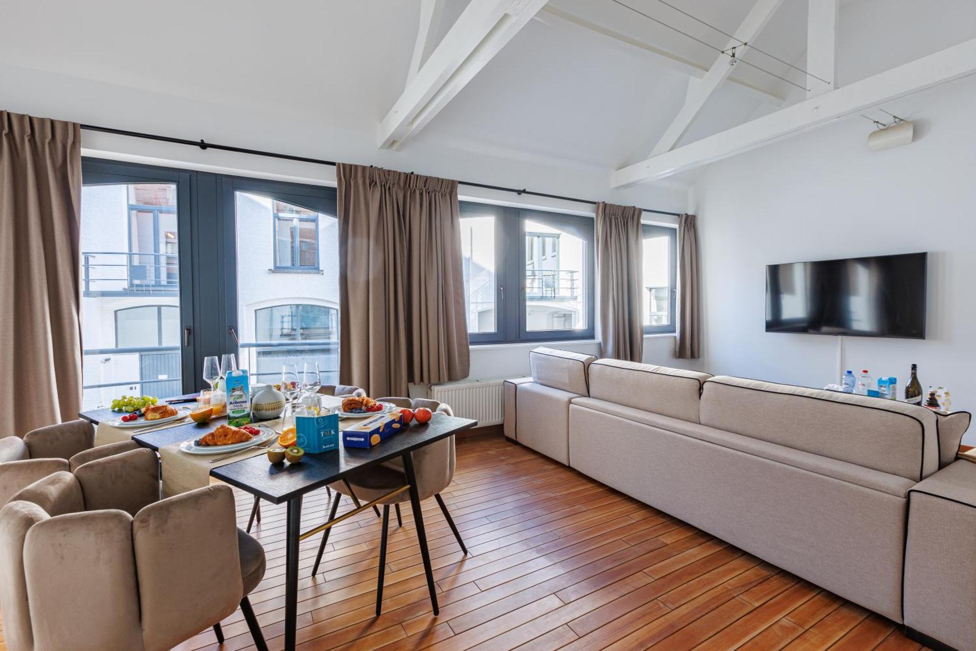 Apartmán Sweett - Rue Des Chartreux Brusel Exteriér fotografie